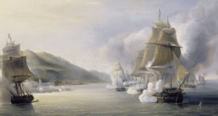 Bombardemang av Alger 1830.