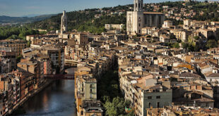 Girona i norra Katalonien, Spanien.