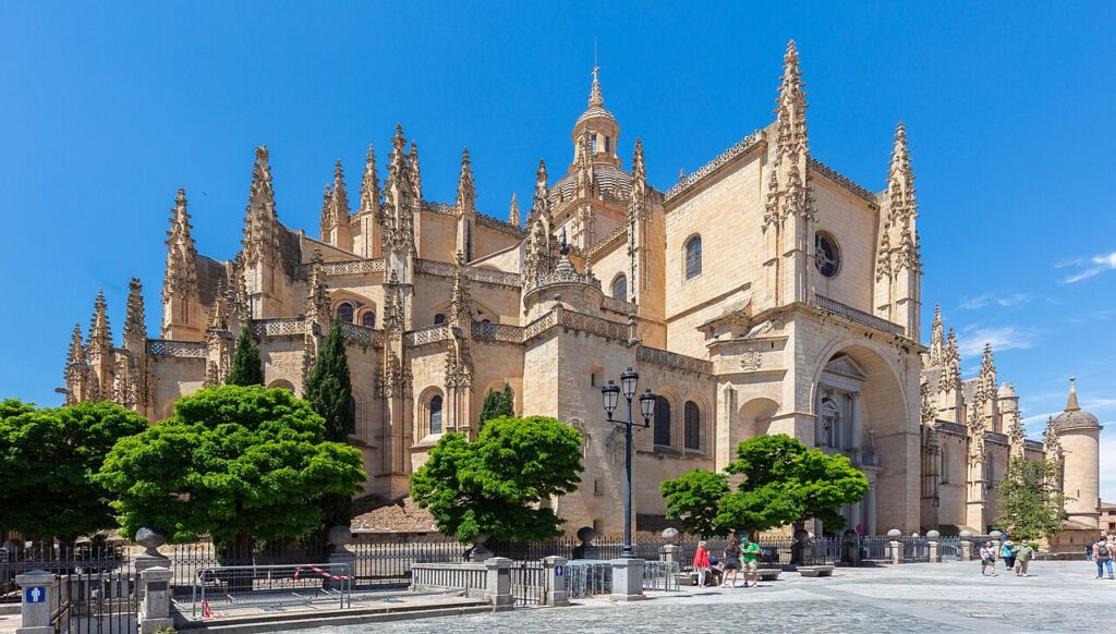 Katedralen i Segovia, Spanien.