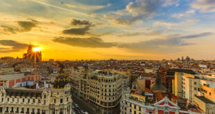 Madrid, ett nav för ekonomisk tillväxt i Spanien.
