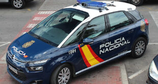Polisbil, nationalpolis i Spanien.