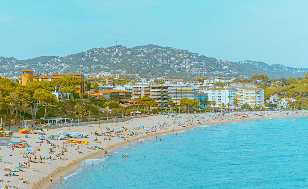 Lloret de Mar, Costa Brava, Spanien.