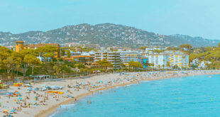 Lloret de Mar, Costa Brava, Spanien.