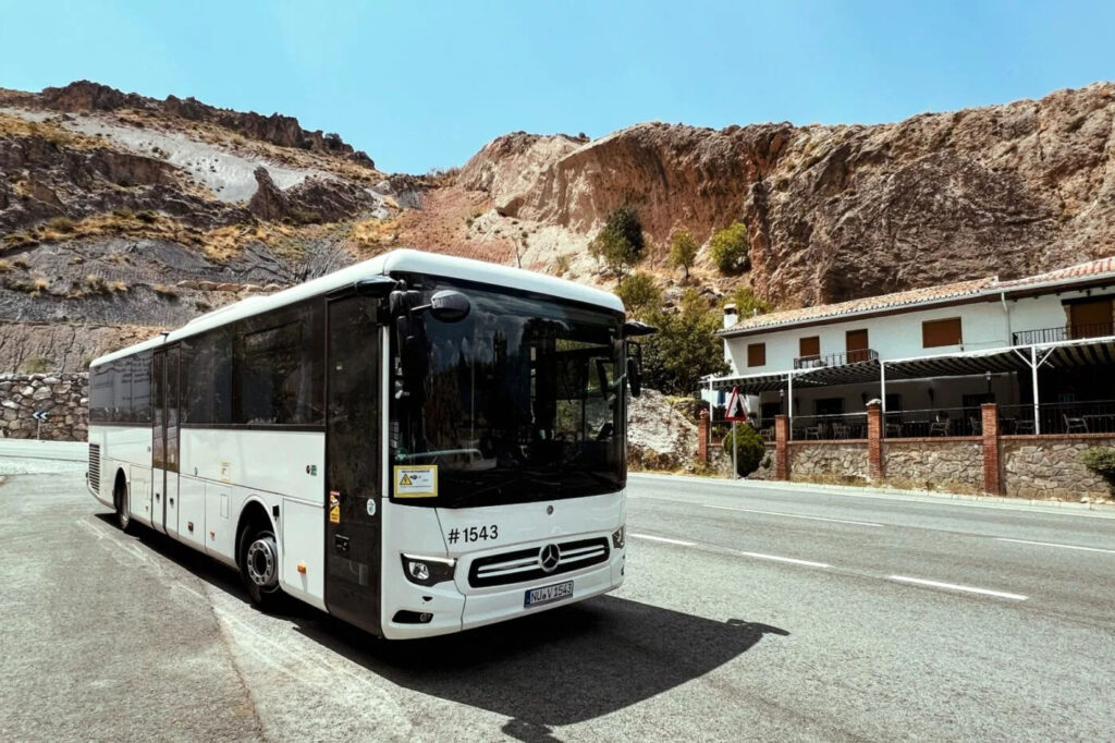 Mercedes-Benz eIntouro sommartest 2025.