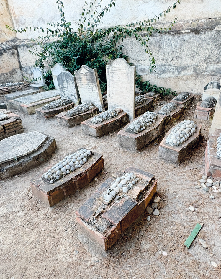 Gravar på Engelska kyrkogården i Málaga.