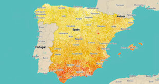 Spain Happy Index rankar var man är lyckligast i Spanien.