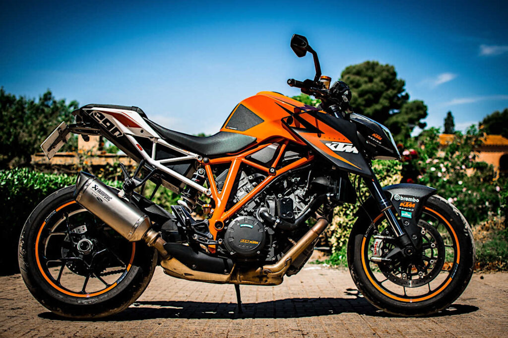 KTM Motorcykel.