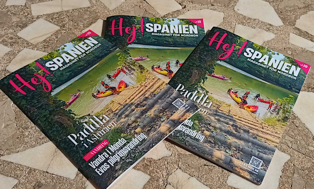 Oktobernumret 2025 av magasinet Hej! Spanien.