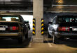 Garageplatser i parkeringsgarage.