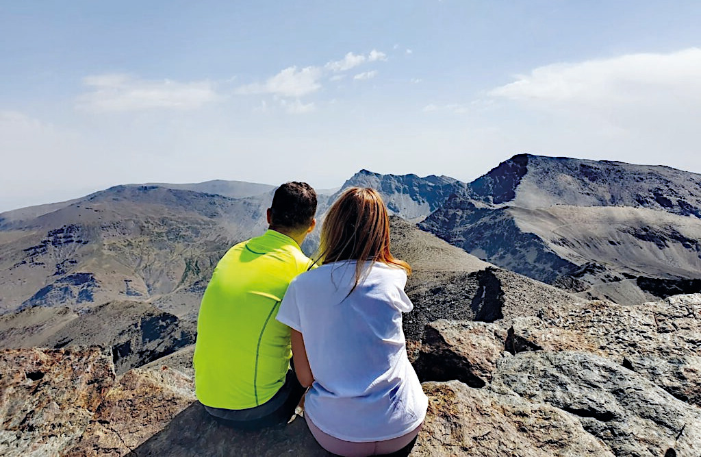 Sierra Nevada på sommaren.