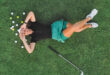 Vilande golfare.