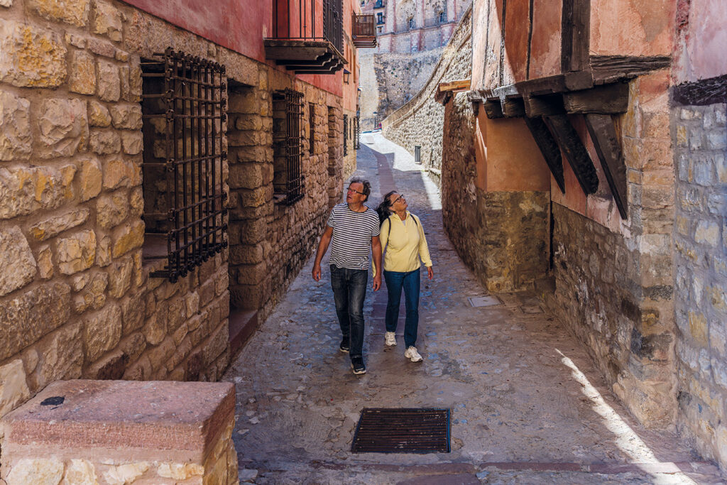 Fred och Carina i Albarracín.
