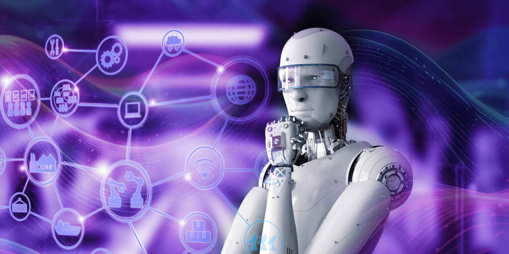 AI, konstgjord intelligens.