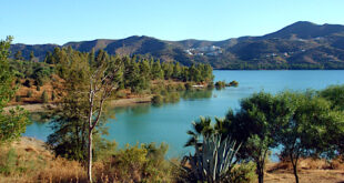 La Viñuela-reservoaren, Embalse de la Viñuela.