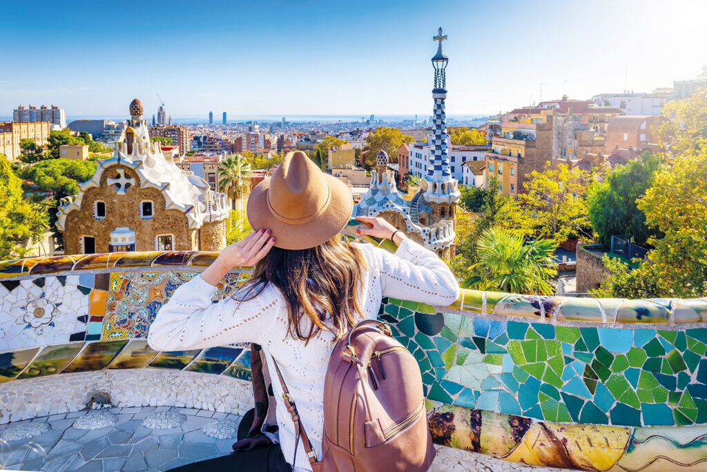 Barcelona i Katalonien.