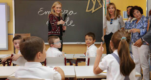 En skola i Cádiz, Spanien.