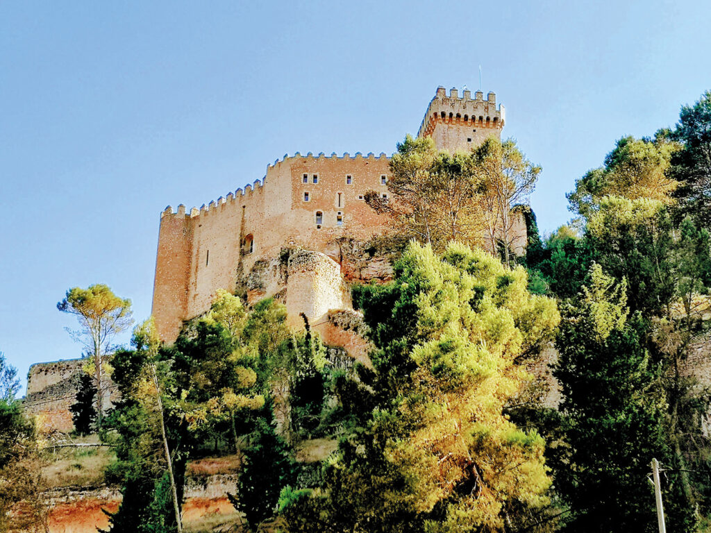 Fästningen sett nedifrån.