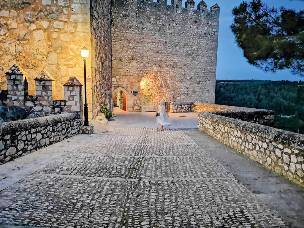 Infarten till fästningen.