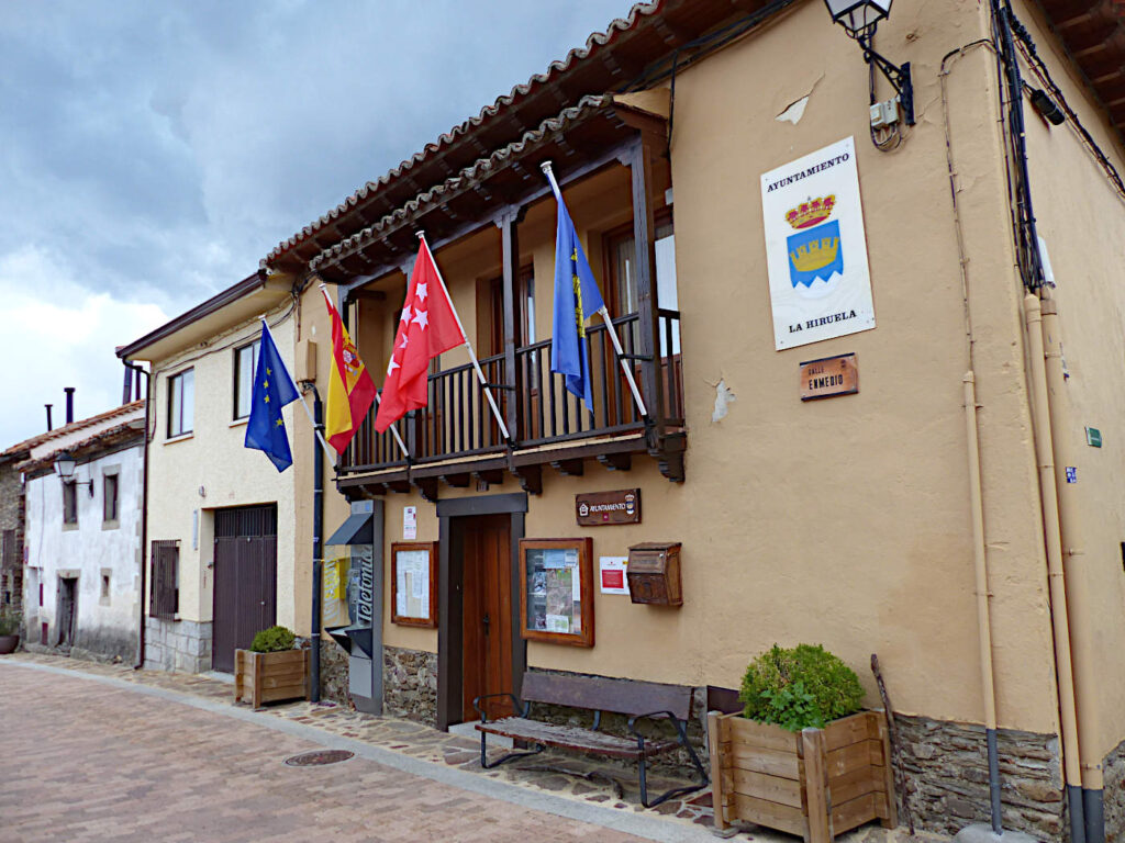 La Hiruela, Madrid, Spanien. Ett skatteparadis för fordon.