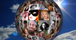 Kvinnor på Internationella kvinnodagen.