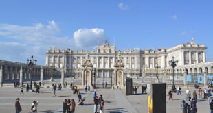 Palacio Real de Madrid, Spanien.