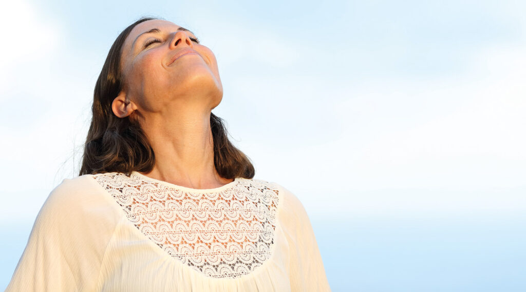 Vårkänslor personifierat.