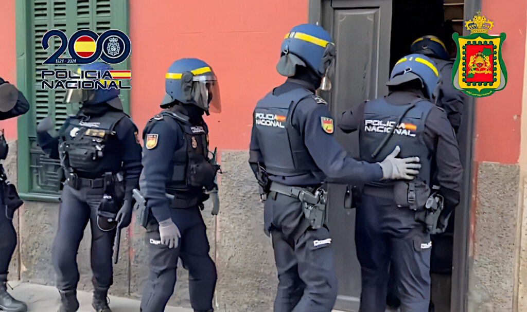 Tillslag i Palma de Mallorca mot planerad terroristattack, mars 2026.