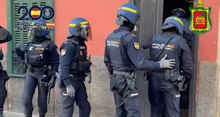 Tillslag i Palma de Mallorca mot terroristcell, mars 2026.