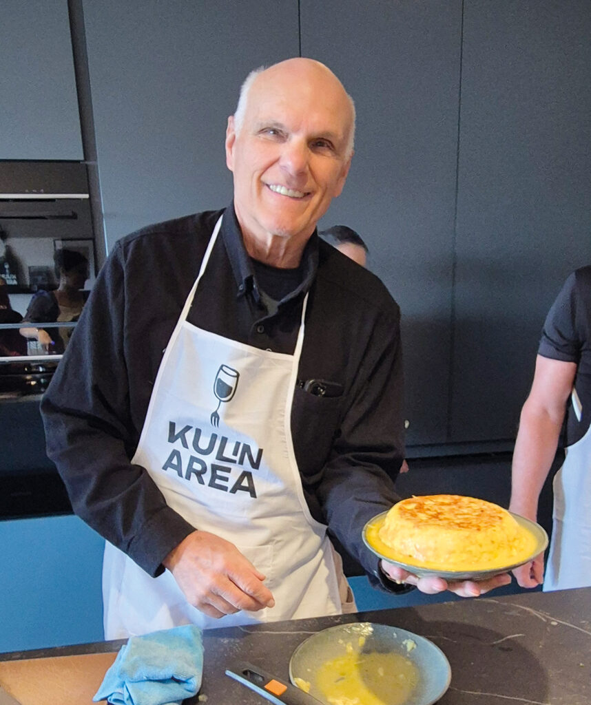 Matlagning på Kulinarea, en herre.