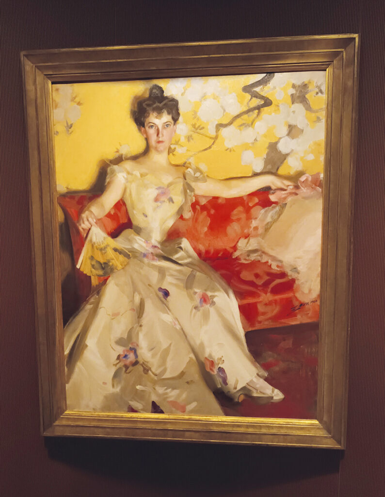 Konstverk av Anders Zorn.