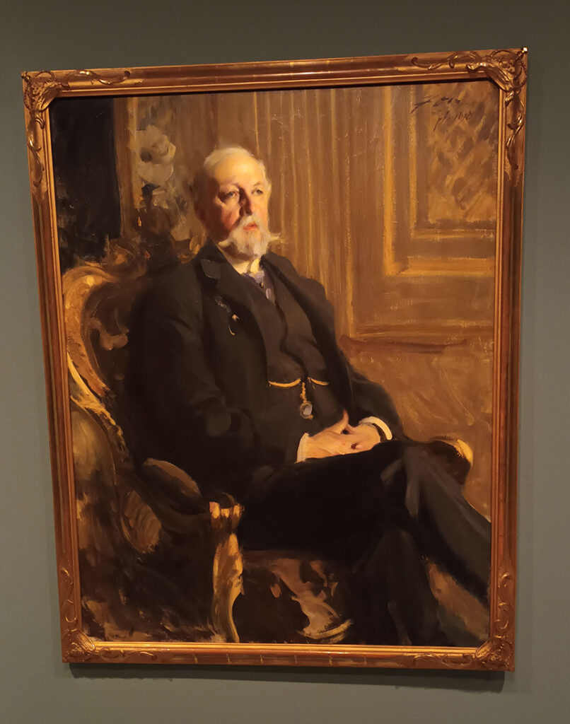 Oskar II, konstverk av Anders Zorn.