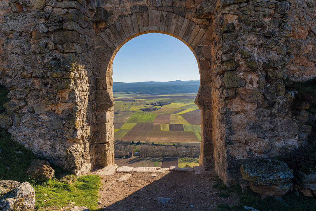 En öppning med utsikt.