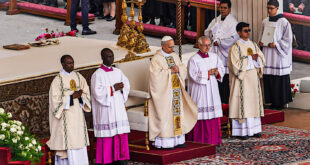 Invigning av påve Leo XIV i Vatikanen.