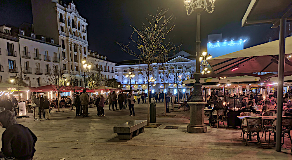 Plaza de Santa Ana, Madrid.