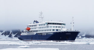 Kryssningsfartyget MV Hondius.