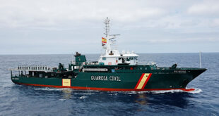 Rio Segura, ett patrullfartyg från Guardia Civil, Spanien.