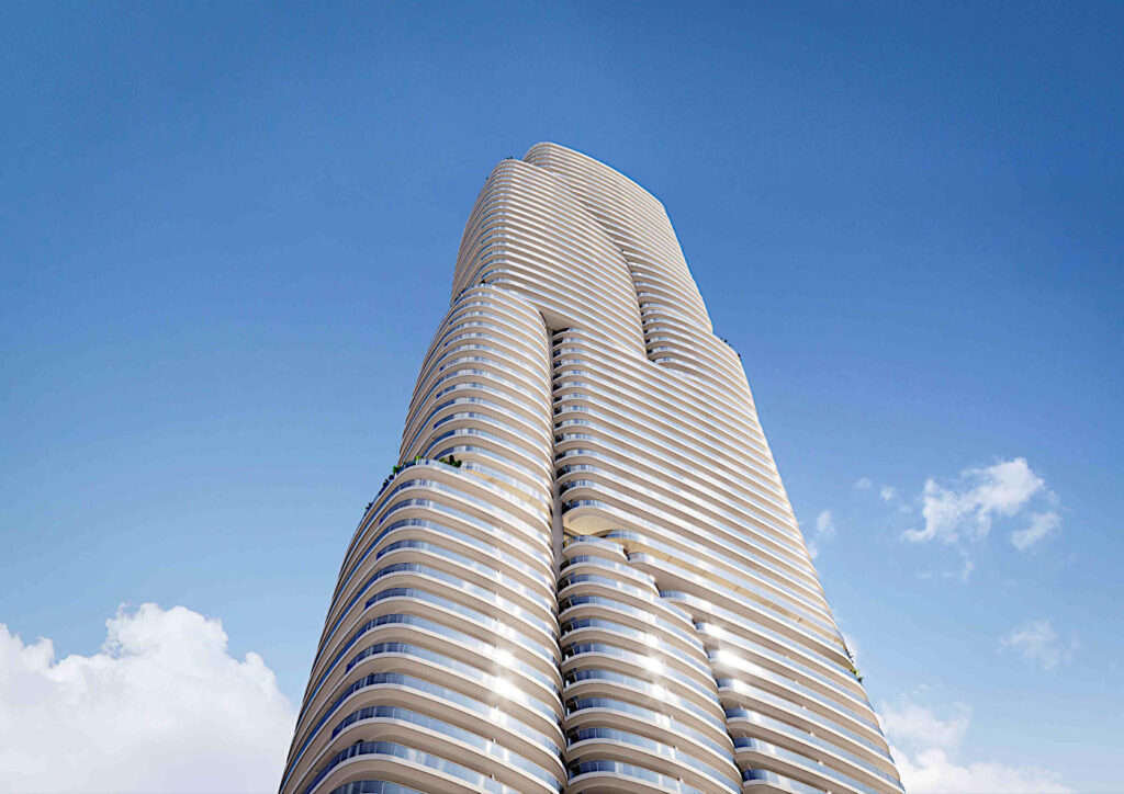 TM Tower i Benidorm, Spanien.