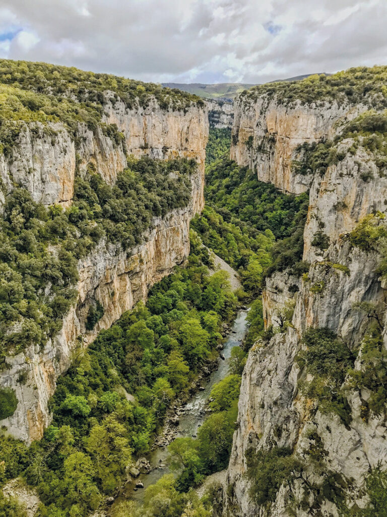 Ravinen Foz de Arbayún.