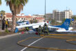 Flygplanskrasch på södra Teneriffa, 4 juni 2026.